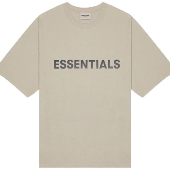 NWT Essentials Unisex Charcoal T-Shirt- Size XS - Picture 1 of 4